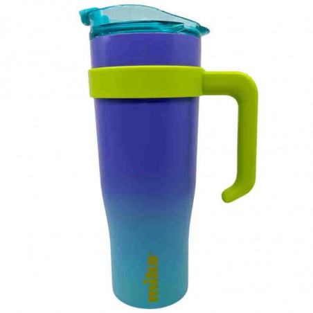 MEGA VASO TÉRMICO 1200 ML - MK BLUE GREEN TYPE