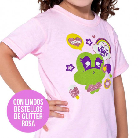 PLAYERA BÁSICA TODDLER - MK LUV U