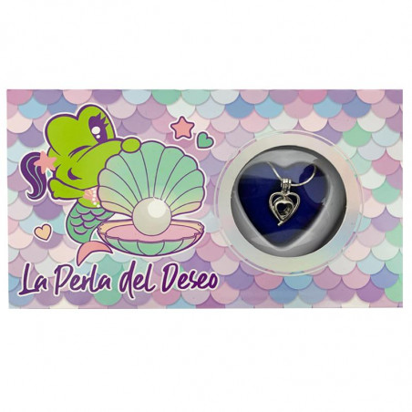 CADENA CON DIJE Y PERLA - MK MAGIC MERMAID