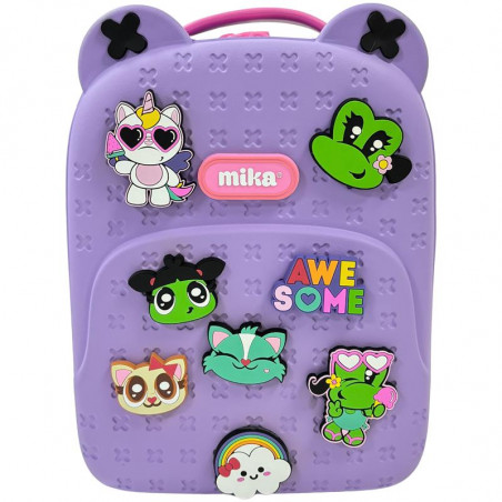 MOCHILA PINES KIDS - MK PURPLE AWESOME