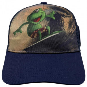 GORRA HOMBRE TRUCKER CURVA - SF FROGENCIO WAVE RIDE