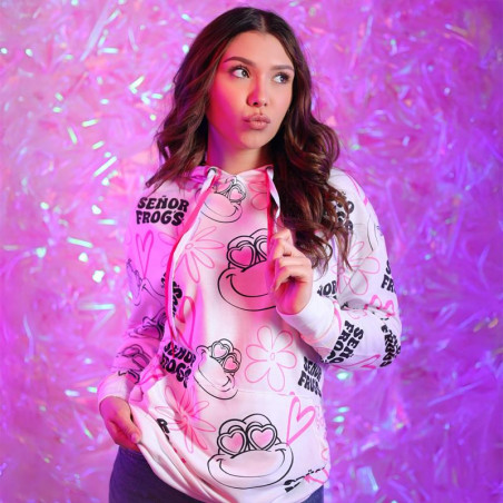 HOODIE SUBLI - SF PINK HEARTS