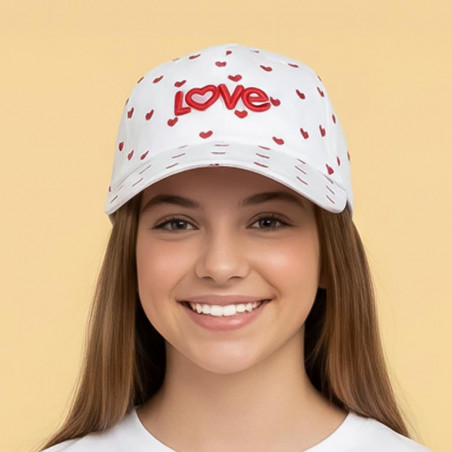 GORRA JUVENIL - MK LOVE CORAZONES