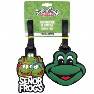 SET TAG PVC MALETA - SF 3 RANAS