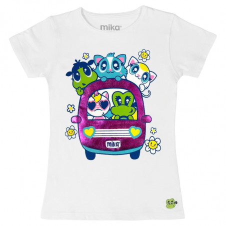 PLAYERA NIÑA LIGERA - MK COMBI FRIENDS
