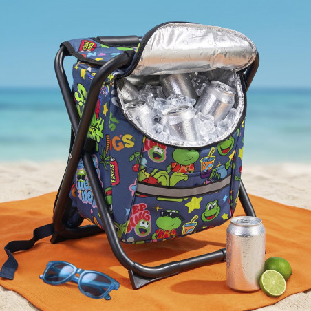 MOCHILA BANCO HIELERA - SF BLUE STYLE