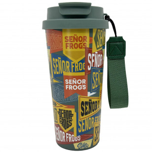 VASO FLAGS COFFEE - SF BANDERAS FROGS
